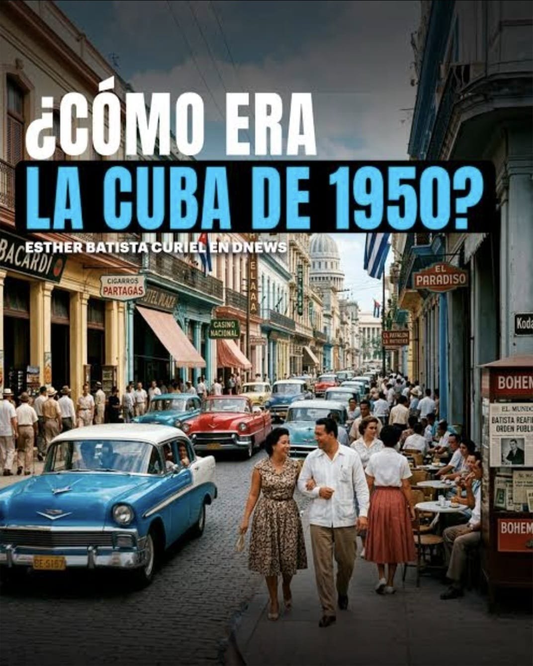 La Habana, Cuba, en la década de 1950